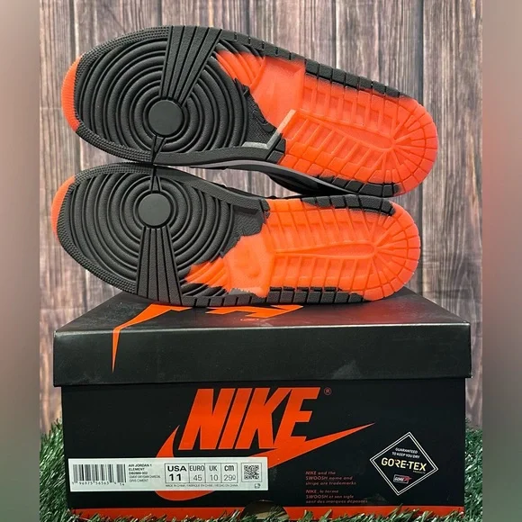 AIR JORDAN 1 HIGH GORE TEX - CEMENT GREY DARK CHARCOAL - SIZE 11 (DB2889 002) - Picture 6 of 7